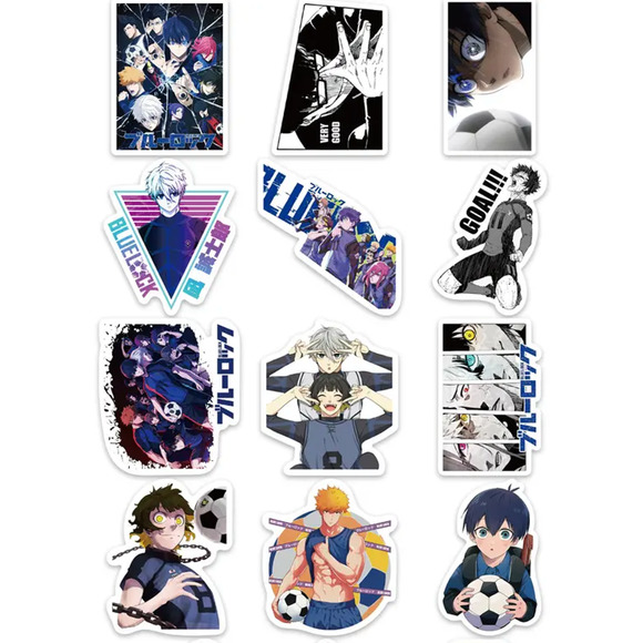 Blue Lock Anime 50 Piece Sticker Set - Picture 4 of 6